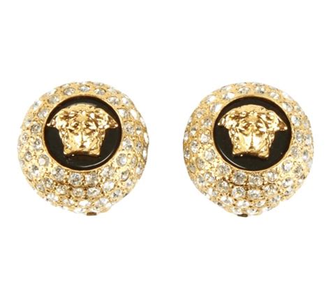 boucle d'oreille homme or versace|Gianni Versace.